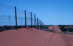 <span class="caption-caption">Rabbit proof fence, Bulloo Shire</span>, 1989. <br />Slide, collection of <span class="caption-contributor">Audrey Johnston</span>.