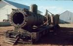 <span class="caption-caption">The first tram's boiler, Aramac</span>, 1975. <br />Slide, collection of <span class="caption-contributor">Andrew Plunkett</span>.