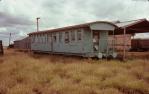 <span class="caption-caption">Tramway carriage used as accommodation, Aramac</span>, 1975. <br />Slide, collection of <span class="caption-contributor">Andrew Plunkett</span>.