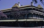 <span class="caption-caption">Bellevue Hotel, built in 1886 and demolished during the night of 20 April 1979, corner of George and Alice Streets, Brisbane</span>, 1971. <br />Slide, collection of <span class="caption-contributor">Allan Webb</span>.