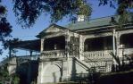 <span class="caption-caption">Miegunyah with its cast iron balustrades, Jordan Terrace, Bowen Hills</span>, 1972. <br />Slide, collection of <span class="caption-contributor">Allan Webb</span>.