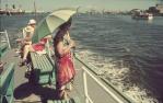 <span class="caption-caption">Returning from Fishermans Island, mouth of Brisbane River</span>, 1972. <br />Slide, collection of <span class="caption-contributor">Robin Barron</span>.