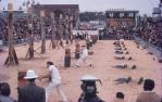 <span class="caption-caption">Woodchopping pavillion, Australia-wide competition, Brisbane exhibition, Bowen Hills</span>, 1967. <br />Slide, collection of <span class="caption-contributor">Robin Barron</span>.