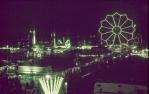 <span class="caption-caption">Night time, Brisbane exhibition, Bowen Hills</span>, 1980. <br />Slide, collection of <span class="caption-contributor">Robin Barron</span>.