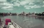 <span class="caption-caption">William Jolly Bridge, Brisbane</span>, 1970. <br />Slide, collection of <span class="caption-contributor">Robin Barron</span>.