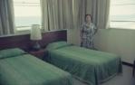 <span class="caption-caption">Twin beds at The Shore, Surfers Paradise</span>, 1969. <br />Slide, collection of <span class="caption-contributor">Robin Barron</span>.