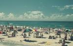 <span class="caption-caption">Beach umbrellas, Surfers Paradise</span>, 1969. <br />Slide, collection of <span class="caption-contributor">Robin Barron</span>.