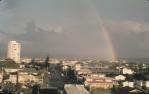 <span class="caption-caption">Rainbow over Surfers Paradise</span>, 1976. <br />Slide, collection of <span class="caption-contributor">Robin Barron</span>.