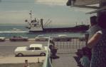 <span class="caption-caption">Landing barge which services islands, Labrador</span>, c1970s. <br />Slide, collection of <span class="caption-contributor">Robin Barron</span>.
