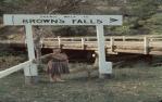 <span class="caption-caption">Brown's Falls sign, Darling Downs</span>, 1969. <br />Slide, collection of <span class="caption-contributor">Robin Barron</span>.
