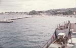 <span class="caption-caption">Landing at Dunwich, Moreton Bay</span>, 1975. <br />Slide, collection of <span class="caption-contributor">Robin Barron</span>.