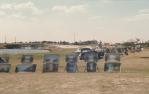 <span class="caption-caption">Art display on canal development, Surfers Paradise</span>, c1976. <br />Slide, collection of <span class="caption-contributor">Robin Barron</span>.