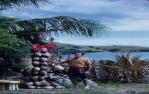 <span class="caption-caption">Coconut man, South Molle Island</span>, 1966. <br />Slide, collection of <span class="caption-contributor">Robin Barron</span>.