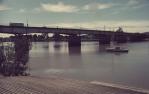 <span class="caption-caption">Fitzroy Bridge, Rockhampton</span>, c1960s. <br />Slide, collection of <span class="caption-contributor">Robin Barron</span>.