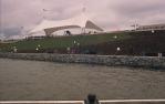 <span class="caption-caption">Royal visit, South Brisbane</span>, c1970s. <br />Slide, collection of <span class="caption-contributor">Robin Barron</span>.