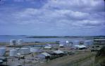 <span class="caption-caption">Harbour and BP containers, Gladstone</span>, 1964. <br />Slide, collection of <span class="caption-contributor">Beris Gaal</span>.