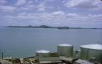 <span class="caption-caption">Harbour with onshore containers, Gladstone</span>, 1964. <br />Slide, collection of <span class="caption-contributor">Beris Gaal</span>.