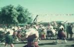 <span class="caption-caption">Pipe band, Winton festival</span>, 1972. <br />Slide, collection of <span class="caption-contributor">Bernie Searle & Loretta Searle</span>.