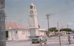 <span class="caption-caption">Main Street with memorial and post office, Ayr</span>, 1965. <br />Slide, collection of <span class="caption-contributor">Beth Snewin</span>.