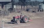 <span class="caption-caption">Property with hay shed, Baralaba</span>, 1974. <br />Slide, collection of <span class="caption-contributor">Cecilia Abbott</span>.