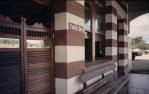<span class="caption-caption">Swing doors, Imperial Hotel, Ravenswood</span>, 1997. <br />Slide, collection of <span class="caption-contributor">Cecilia Abbott</span>.