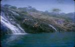 <span class="caption-caption">Waterfalls in March on Prince of Wales Island, Torres Strait</span>, 1965. <br />Slide, collection of <span class="caption-contributor">Elna Kerswell</span>.
