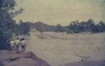 <span class="caption-caption">Cloncurry River in flood in December</span>, 1960. <br />Slide, collection of <span class="caption-contributor">Edward Robertson</span>.