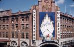 <span class="caption-caption">Christmas decorations at McWhirters department store, Fortitude Valley</span>, 1955. <br />Slide, collection of <span class="caption-contributor">Eric Willmott</span>.