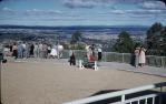 <span class="caption-caption">View from lookout (noting Indooroopilly and Chelmer) Mount Coot-tha</span>, 1956. <br />Slide, collection of <span class="caption-contributor">Eric Willmott</span>.