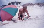 <span class="caption-caption">Beach, Burleigh Heads</span>, 1963. <br />Slide, collection of <span class="caption-contributor">Gayle Ahearn</span>.