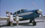 <span class="caption-caption">Plane at Coreena Station, Barcaldine area</span>, 1963. <br />Slide, collection of <span class="caption-contributor">Gladys Hartland</span>.
