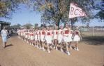 <span class="caption-caption">Catholic school girls march, Barcaldine</span>, 1963. <br />Slide, collection of <span class="caption-contributor">Gladys Hartland</span>.