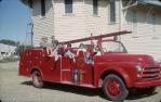<span class="caption-caption">Children on the Fire Brigade truck, Barcaldine</span>, 1963. <br />Slide, collection of <span class="caption-contributor">Gladys Hartland</span>.