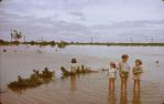 <span class="caption-caption">Lagoon Creek in flood, Barcaldine</span>, 1963. <br />Slide, collection of <span class="caption-contributor">Gladys Hartland</span>.