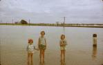 <span class="caption-caption">Lagoon Creek in flood, Barcaldine</span>, 1963. <br />Slide, collection of <span class="caption-contributor">Gladys Hartland</span>.