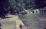 <span class="caption-caption">Malanda Falls swimming area</span>, 1967. <br />Slide, collection of <span class="caption-contributor">George Laws</span>.
