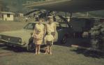 <span class="caption-caption">A Cassia Street carport, looking towards Reservoir Road, Edge Hill</span>, 1968. <br />Slide, collection of <span class="caption-contributor">George Laws</span>.