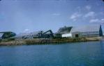 <span class="caption-caption">Aftermath of fire at bulk sugar shed, South Townsville</span>, 1962. <br />Slide, collection of <span class="caption-contributor">John Donohue</span>.
