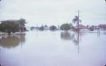 <span class="caption-caption">George Street looking west during flood, Bundaberg</span>, 1971. <br />Slide, collection of <span class="caption-contributor">John Hampson</span>.