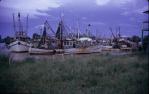 <span class="caption-caption">Saltwater Creek with boats, Bundaberg</span>, 1971. <br />Slide, collection of <span class="caption-contributor">John Hampson</span>.