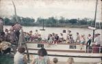 <span class="caption-caption">The Easter trip to Corumba on the pilot's boat, Normanton</span>, 1973. <br />Slide, collection of <span class="caption-contributor">John Hindmarsh</span>.
