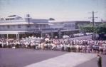 <span class="caption-caption">The Fun in the Sun parade, looking up Shields Street, Cairns</span>, 1965. <br />Slide, collection of <span class="caption-contributor">Jim McDougall</span>.