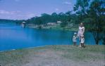 <span class="caption-caption">Gordonbrook Dam, Kingaroy's water supply</span>, 1966. <br />Slide, collection of <span class="caption-contributor">John Thun</span>.