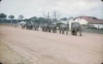 <span class="caption-caption">Circus elephants arriving in Alford Street, Kingaroy</span>, c1950s. <br />Slide, collection of <span class="caption-contributor">John Thun</span>.