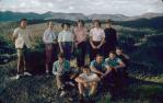<span class="caption-caption">Junior farmers reach the top of Mount Mowbullan</span>, c1960s. <br />Slide, collection of <span class="caption-contributor">John Thun</span>.