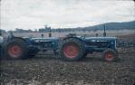 <span class="caption-caption">Coupling of two tractors, Kingaroy Shire</span>, c1956. <br />Slide, collection of <span class="caption-contributor">John Thun</span>.