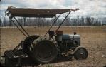 <span class="caption-caption">Planting peanuts, Kingaroy Shire</span>, c1956. <br />Slide, collection of <span class="caption-contributor">John Thun</span>.