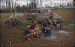 <span class="caption-caption">Peanut workers camp, Kingaroy Shire</span>, c1956. <br />Slide, collection of <span class="caption-contributor">John Thun</span>.