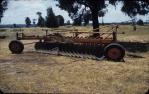 <span class="caption-caption">18 furrow Chamberlain plough, Kingaroy Shire</span>, 1956. <br />Slide, collection of <span class="caption-contributor">John Thun</span>.