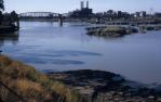 <span class="caption-caption">Fitzroy River, Rockhampton</span>, c1955. <br />Slide, collection of <span class="caption-contributor">John Thun</span>.